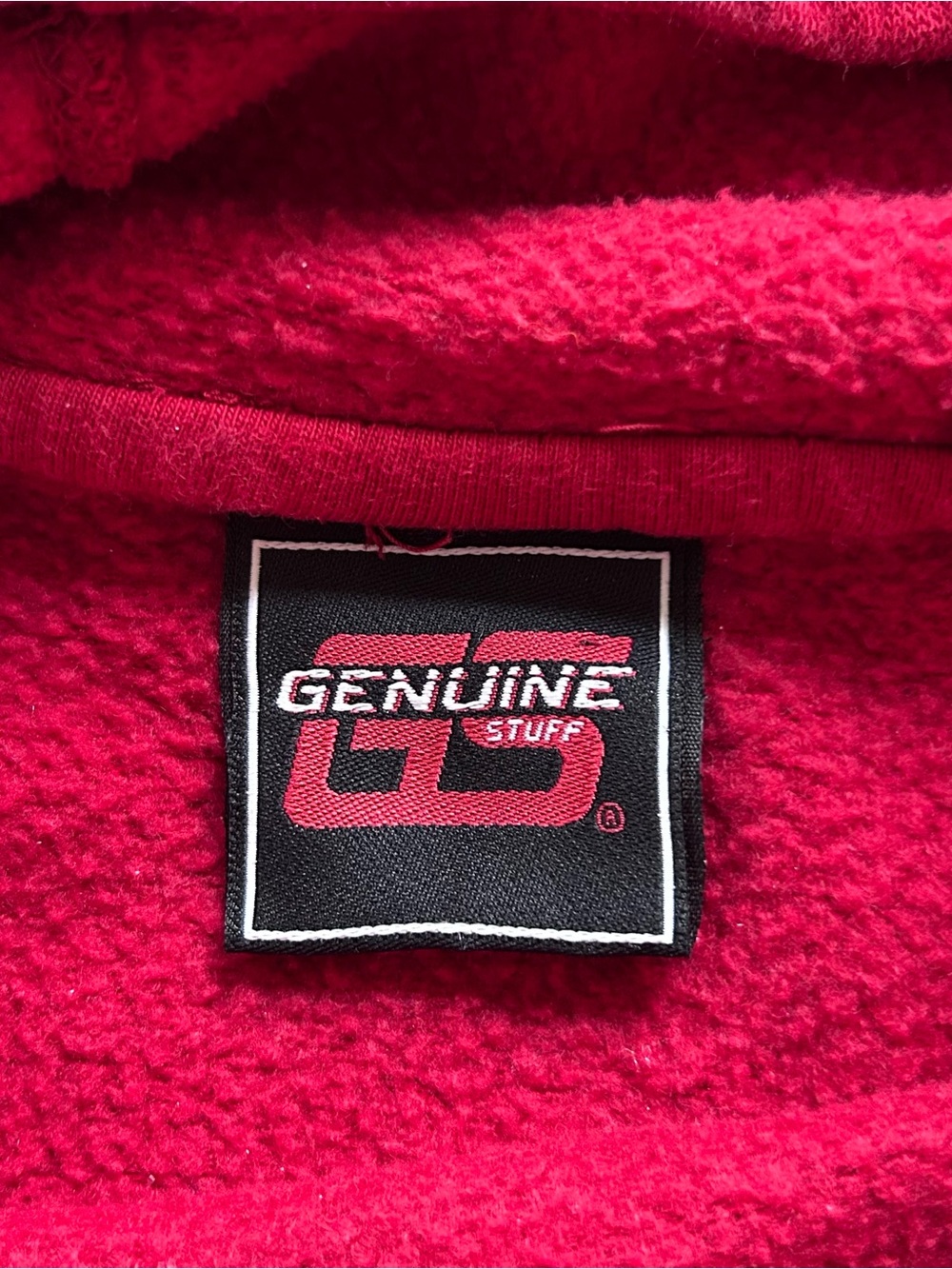 Ohio State Buckeyes Hoodie Red Genuine Stuff Small/Medium Pullover - Picture 5 of 7